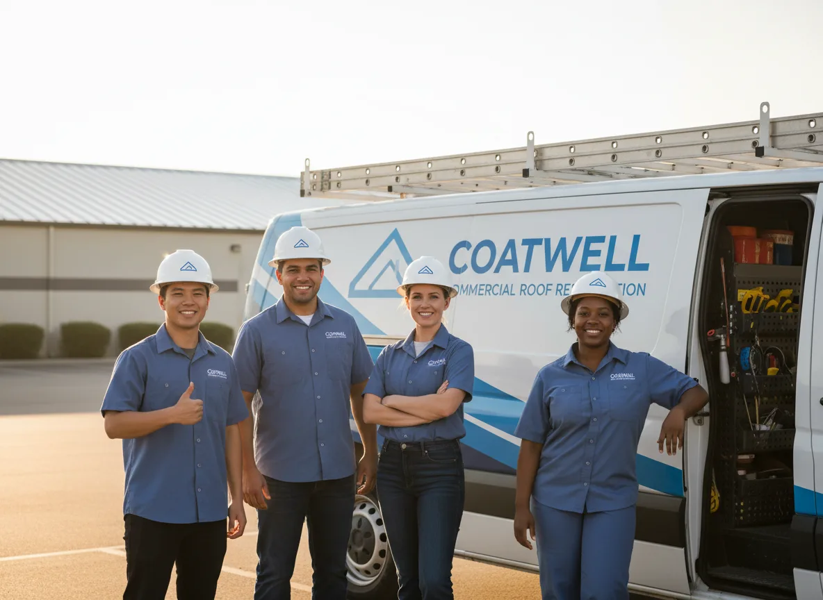 Commercial roof coating company in Vale, SD